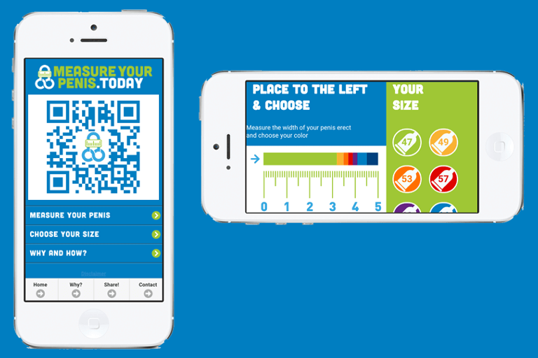 Messe Deinen Penis mit dem Handy!